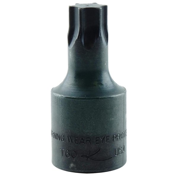 K-Tool International 1/2" Drive, T60 Torx(R) Socket KTI-22660